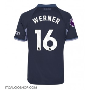 Tottenham Hotspur Timo Werner #16 Seconda Maglia 2023-24 Manica Corta